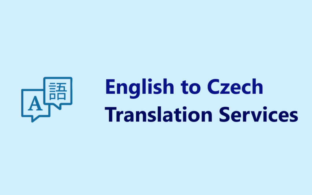 English to Czech Translation Services